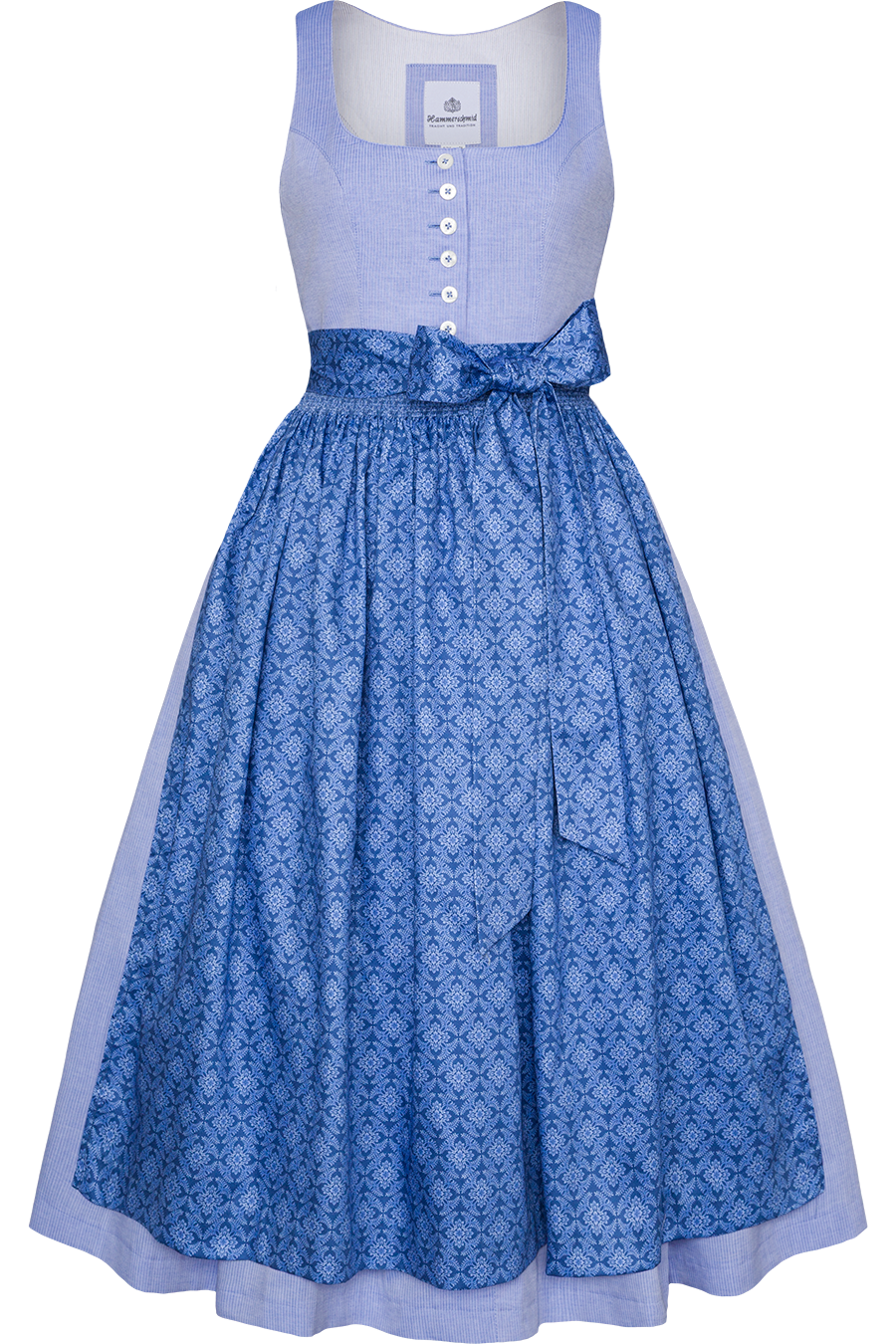 49-BLAU GEMUSTERT