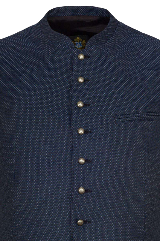 _49-BLAU GEMUSTERT