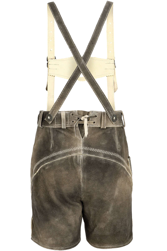 Kinder Lederhose Kurz - schiefer